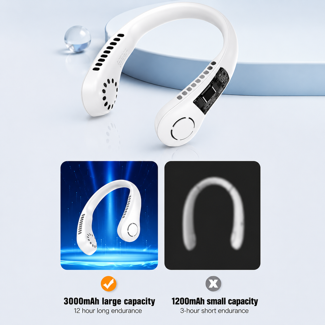 Vaneless Neck Hanging Fan